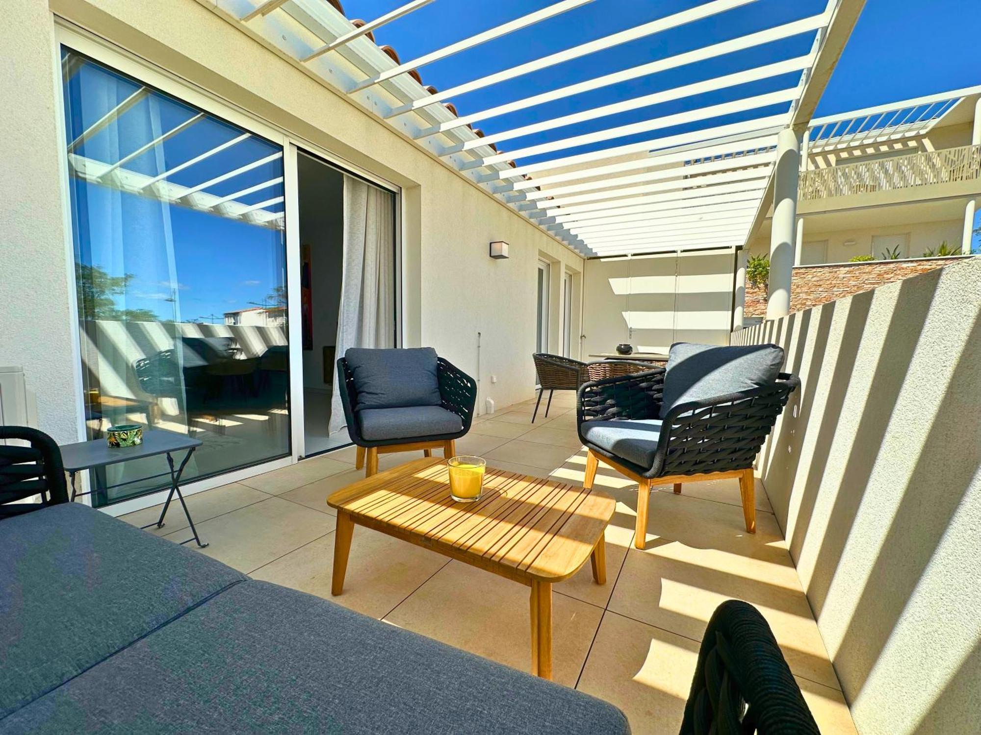 Le Square D'Evan - Appartement De Standing - Grande Terrasse Exterieure - Climatisation Saint-Aunes Extérieur photo